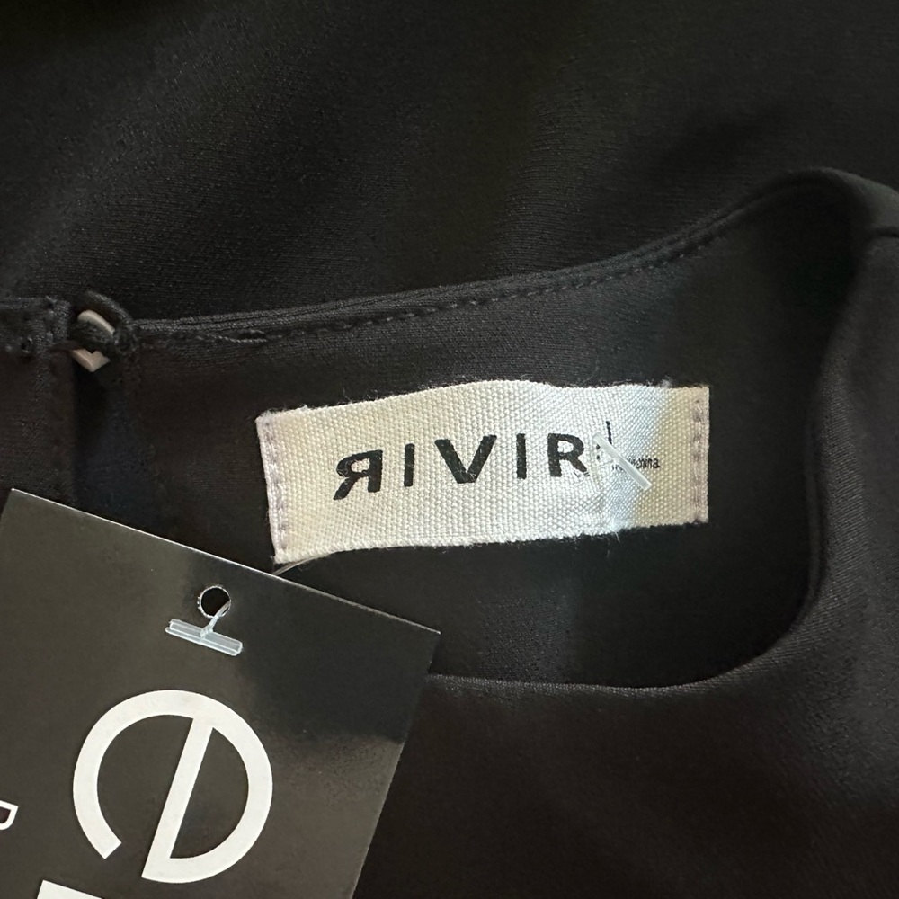 RIVIR Black Two-Piece Blouse & Trouser Set (1177) - Picture 15 of 15